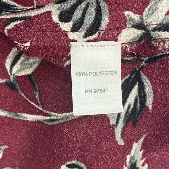 J.Jill Long Sleeve Button Front Blouse Size Medium - Picture 7 of 7